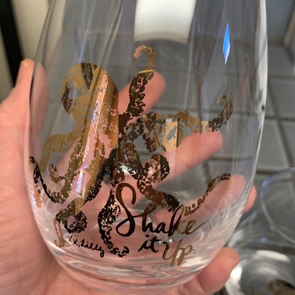 2 16 oz Lilly Pulitzer Stemless Wine Glasses is available for purchase on  au PAY Market - Imported Goods Online Store Co.Ltd. | au PAY Market -  Online Shopping Site
